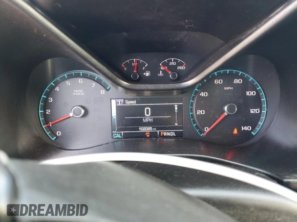 2017 GMC Canyon 4WD SLE with VIN 1GTG6CEN5H1163719, listed as a Copart auction lot 54301175 with 102,085 mi miles and Clean Title. Bid and sale history available at carsss.com. Image 9.