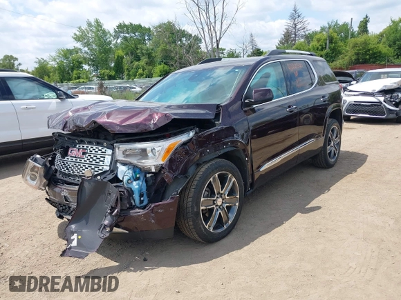 2017 GMC Acadia Denali with VIN 1GKKNPLS6HZ311086, listed as a IAAI auction lot 42440540 with 49,948 mi miles and . Bid and sale history available at DreamBid. Image 2.