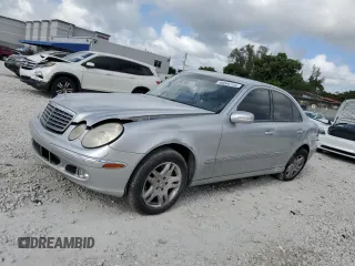 2004 Mercedes-Benz E 320 with VIN WDBUF65J24A607679, listed as a Copart auction lot 50868125 with Not Provided miles and Salvage Title. Bid and sale history available at carsss.com. Image 1.