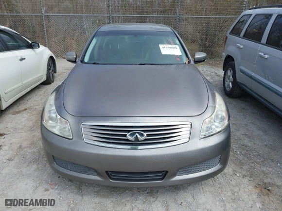 2009 Infiniti G37 Sedan Journey with VIN JNKCV61E69M303526, listed as a IAAI auction lot 41556098 with 270,589 mi miles. Bid and sale history available at carsss.com. Image 6.