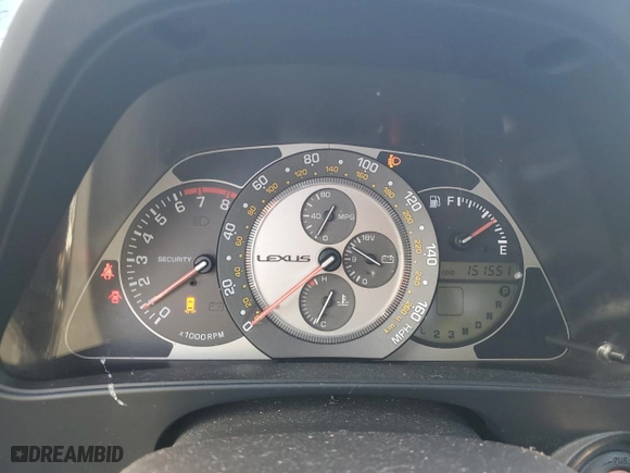 2005 Lexus IS 300 Sport with VIN JTHBD192950099026, listed as a Copart auction lot 46796385 with 151,551 mi miles and Salvage Title. Bid and sale history available at carsss.com. Image 9.