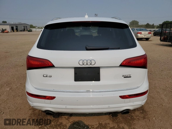 2017 Audi Q5 Premium Plus with VIN WA1L2AFP6HA016351, listed as a Copart auction lot 59000705 with 73,907 mi miles and Salvage title. Bid and sale history available at DreamBid. Image 6.