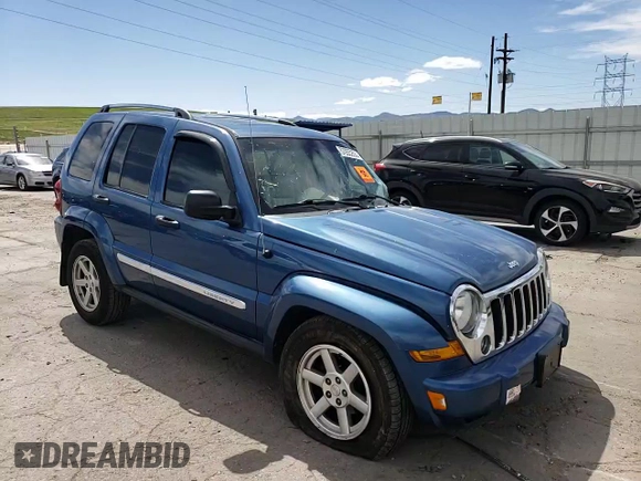 2006 Jeep Liberty Limited z VIN 1J4GL58K16W164947, wystawiony jako Copart lot #57055255 z przebiegiem Nie podano mil oraz Szkoda całkowita • Salvage title. Historia ofert i sprzedaży dostępna na DreamBid. Obrazek 14.