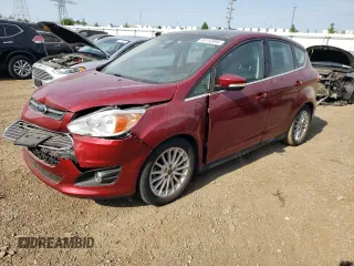 2013 Ford C-Max Energi SEL with VIN 1FADP5CU3DL520955, listed as a Copart auction lot 65152994 with 89,515 mi miles and Salvage Title. Bid and sale history available at carsss.com. Image 1.