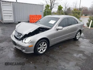 2007 Mercedes-Benz C 280 Luxury with VIN WDBRF92H27F882209, listed as a IAAI auction lot 41834105 with 174,656 mi miles and . Bid and sale history available at DreamBid. Image 2.