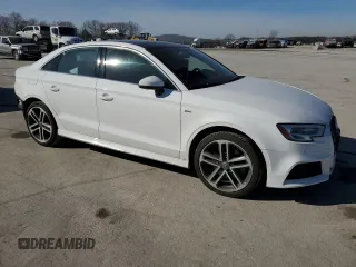 2018 Audi A3 Sedan Premium Plus with VIN WAUGUGFF8J1026054, listed as a Copart auction lot 41774604 with 50,939 mi miles. Bid and sale history available at carsss.com. Image 4.