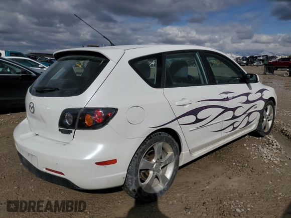 2006 Mazda 3 S Sport with VIN JM1BK144761434411, listed as a Copart auction lot 48255625 with 106,251 mi miles and Salvage Title. Bid and sale history available at DreamBid. Image 3.