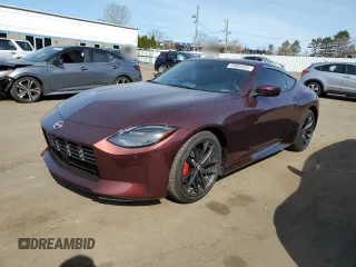 2024 Nissan Z Performance with VIN JN1BZ4BH5RM362200, listed as a Copart auction lot 53804935 with 14,230 mi miles and Salvage Title. Bid and sale history available at DreamBid. Image 1.