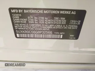 2016 BMW X5 xDrive35i with VIN 5UXKR0C56G0P32566, listed as a IAAI auction lot 41899474 with 79,563 mi miles. Bid and sale history available at carsss.com. Image 9.