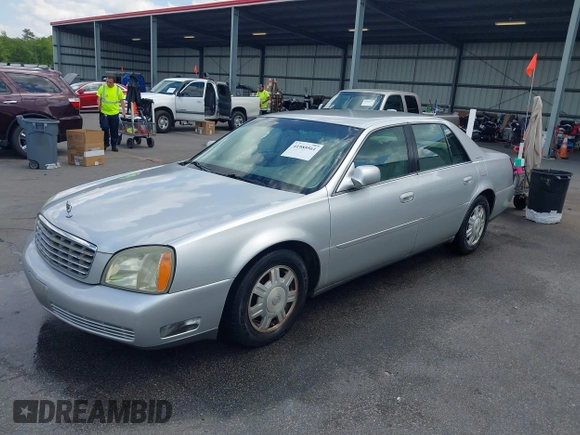 2003 Cadillac DeVille with VIN 1G6KD54Y63U115955, listed as a IAAI auction lot 41980561 with 176,624 mi miles. Bid and sale history available at carsss.com. Image 2.