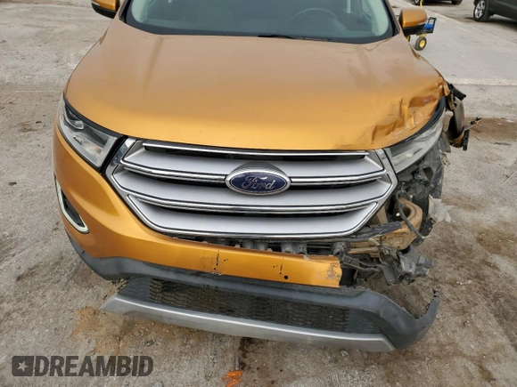 2016 Ford Edge SEL z VIN 2FMPK3J91GBB89849, wystawiony jako Copart lot #53620225 z przebiegiem 104 135 mil mil oraz Szkoda całkowita • Salvage title. Historia ofert i sprzedaży dostępna na DreamBid. Obrazek 12.