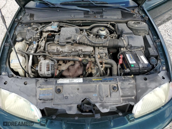 2002 Chevrolet Cavalier with VIN 1G1JC124427147667, listed as a Copart auction lot 82295574 with 41,540 mi miles and Salvage Title. Bid and sale history available at carsss.com. Image 11.