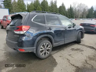 2019 Subaru Forester Limited with VIN JF2SKAUC0KH484335, listed as a Copart auction lot 49064975 with 44,620 mi miles and Salvage Title. Bid and sale history available at carsss.com. Image 3.
