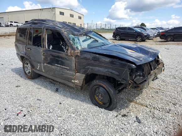 1996 Jeep Grand Cherokee Laredo with VIN 1J4FX58S6TC349590, listed as a Copart auction lot 72278714 with 0 mi miles and Salvage Title. Bid and sale history available at carsss.com. Image 4.