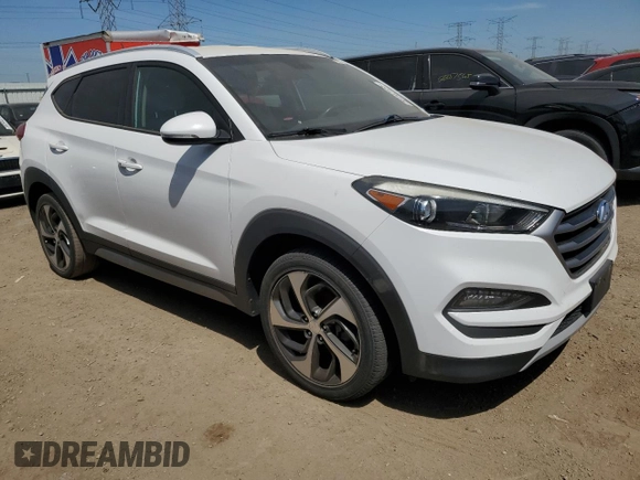 2017 Hyundai Tucson Value with VIN KM8J33A26HU289561, listed as a Copart auction lot 56167455 with 106,263 mi miles and Clean title. Bid and sale history available at DreamBid. Image 4.