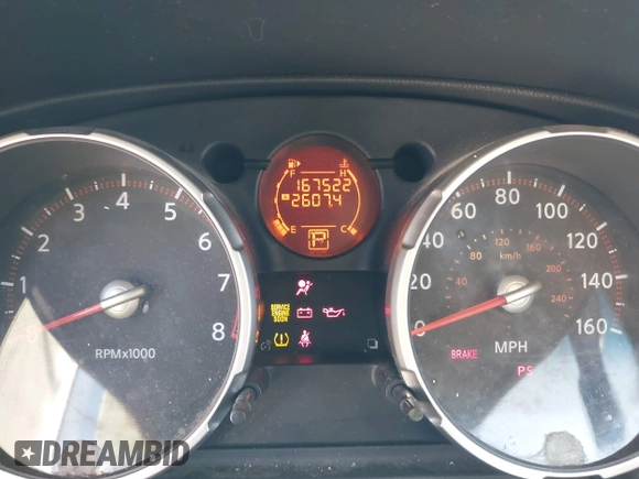 2010 Nissan Rogue S with VIN JN8AS5MT0AW025452, listed as a IAAI auction lot 42073463 with 167,522 mi miles and . Bid and sale history available at DreamBid. Image 7.