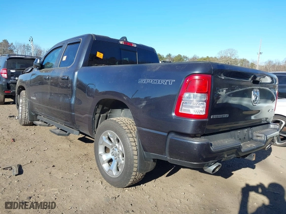 2021 Ram 1500 Big Horn with VIN 1C6SRFBT7MN623706, listed as a IAAI auction lot 41289882 with 40,478 mi miles. Bid and sale history available at carsss.com. Image 3.