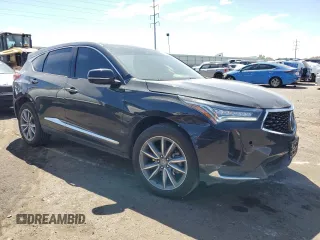 2022 Acura RDX w/Technology Package with VIN 5J8TC2H5XNL017797, listed as a Copart auction lot 67550754 with 28,759 mi miles and Salvage Title. Bid and sale history available at carsss.com. Image 4.