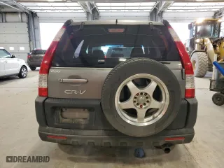 2006 Honda CR-V LX with VIN JHLRD68546C023659, listed as a Copart auction lot 51617985 with 210,461 mi miles and Clean Title. Bid and sale history available at carsss.com. Image 6.
