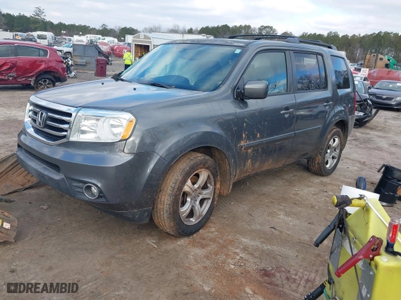 2013 Honda Pilot EX-L with VIN 5FNYF3H5XDB004602, listed as a IAAI auction lot 41625196 with 179,626 mi miles. Bid and sale history available at carsss.com. Image 17.