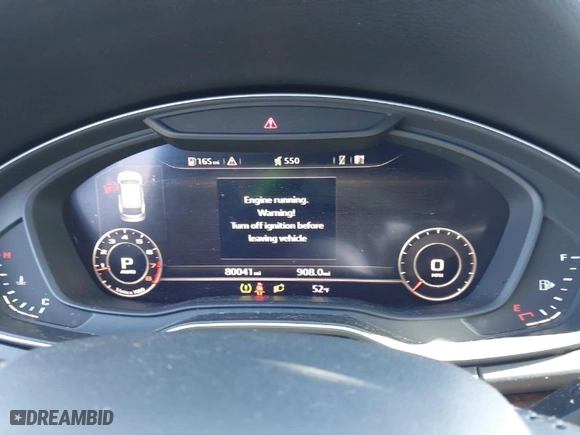 2018 Audi Q5 Premium Plus with VIN WA1BNAFYXJ2018177, listed as a IAAI auction lot 41806671 with 80,041 mi miles. Bid and sale history available at carsss.com. Image 7.