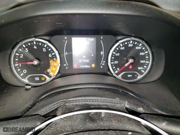 2017 Jeep Renegade Altitude with VIN ZACCJBBB3HPF91449, listed as a Copart auction lot 47185045 with 115,169 mi miles and Salvage Title. Bid and sale history available at carsss.com. Image 9.