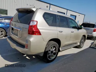 2010 Lexus GX 460 with VIN JTJBM7FX1A5004747, listed as a Copart auction lot 53311715 with Not Provided miles and Salvage Title. Bid and sale history available at DreamBid. Image 3.