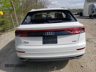 2023 Audi Q8 Premium with VIN WA1AVBF10PD024362, listed as a Copart auction lot 56148275 with 38,853 mi miles and Salvage title. Bid and sale history available at DreamBid. Image 6.