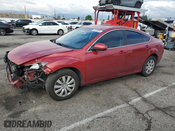 2010 Mazda 6 i Sport with VIN 1YVHZ8BHXA5M12919, listed as a Copart auction lot 48398065 with 115,749 mi miles and Salvage Title. Bid and sale history available at carsss.com. Image 1.