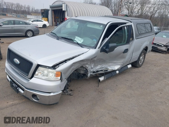 2006 Ford F-150 XL with VIN 1FTPX12V76NB12573, listed as a IAAI auction lot 41354996 with 145,796 mi miles. Bid and sale history available at carsss.com. Image 2.