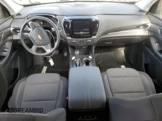 2020 Chevrolet Traverse LS with VIN 1GNERFKW4LJ185840, listed as a Copart auction lot 61645455 with 47,682 mi miles and Salvage title. Bid and sale history available at DreamBid. Image 8.