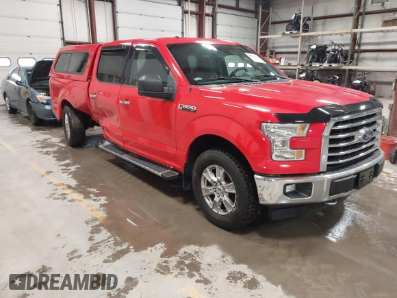 2017 Ford F-150 XL with VIN 1FTFW1EF9HKD99731, listed as a IAAI auction lot 41951004 with 115,554 mi miles. Bid and sale history available at carsss.com. Image 1.