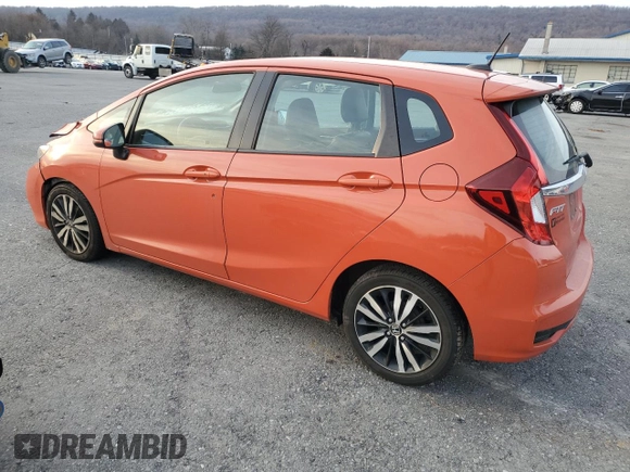 2018 Honda Fit EX-L with VIN 3HGGK5H90JM704417, listed as a Copart auction lot 86326144 with 71,339 mi miles and Salvage Title. Bid and sale history available at carsss.com. Image 2.