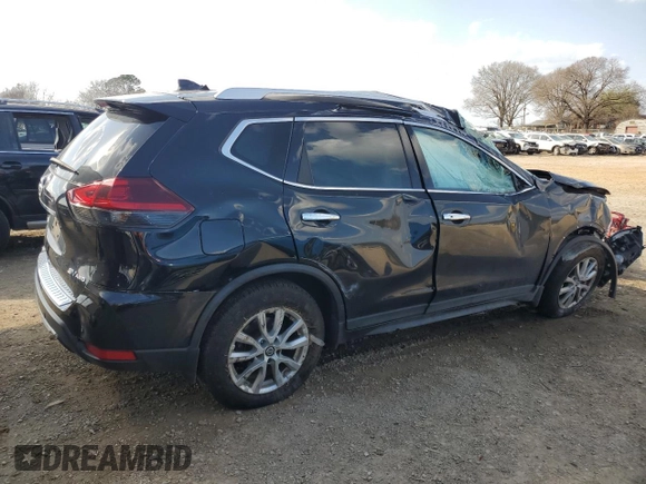2019 Nissan Rogue SV with VIN KNMAT2MV4KP552365, listed as a Copart auction lot 48918195 with 70,767 mi miles and Salvage Title. Bid and sale history available at carsss.com. Image 3.