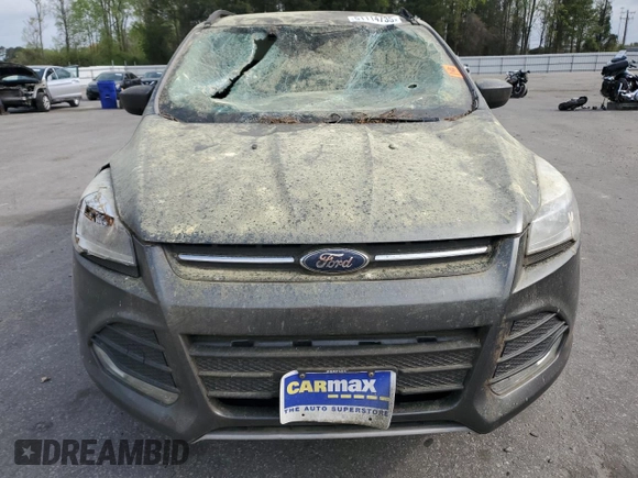 2015 Ford Escape SE with VIN 1FMCU9GXXFUC72335, listed as a Copart auction lot 51114735 with 157,471 mi miles and Salvage Title. Bid and sale history available at DreamBid. Image 5.