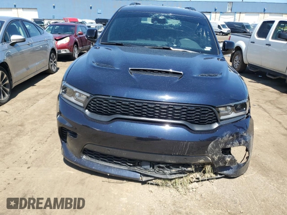 2024 Dodge Durango R/T Premium with VIN 1C4SDJCT7RC183224, listed as a Copart auction lot 57404465 with 13,474 mi miles and Salvage title. Bid and sale history available at DreamBid. Image 5.