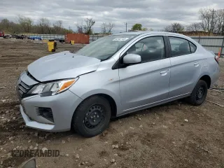 2023 Mitsubishi Mirage ES with VIN ML32FUFJ1PHF04699, listed as a Copart auction lot 54162745 with 11,126 mi miles and Salvage title. Bid and sale history available at DreamBid. Image 1.