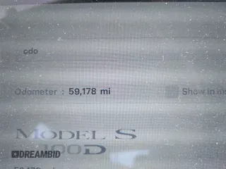 2019 Tesla Model S 75D with VIN 5YJSA1E22KF300407, listed as a IAAI auction lot 40034839 with 59,178 mi miles and . Bid and sale history available at DreamBid. Image 7.