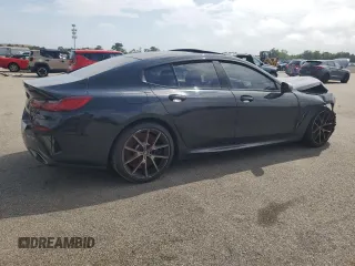 2020 BMW 8 Series M850i with VIN WBAGV8C07LBP48826, listed as a Copart auction lot 65445504 with 32,147 mi miles and Salvage title. Bid and sale history available at DreamBid. Image 3.