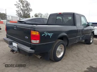 1999 Ford Ranger XL with VIN 1FTYR14X8XTA10015, listed as a IAAI auction lot 42068644 with 52,621 mi miles. Bid and sale history available at carsss.com. Image 4.