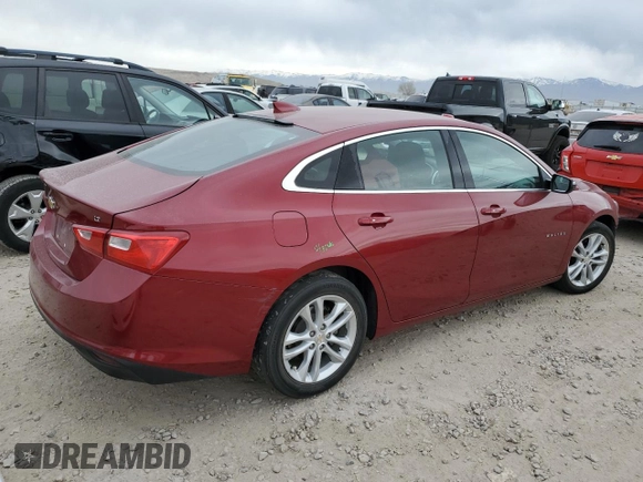 2018 Chevrolet Malibu LT z VIN 1G1ZD5ST2JF170674, wystawiony jako Copart lot #53493925 z przebiegiem 57 176 mil mil oraz Szkoda całkowita • Salvage title. Historia ofert i sprzedaży dostępna na DreamBid. Obrazek 3.