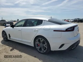 2020 Kia Stinger GT with VIN KNAE35LC7L6078130, listed as a Copart auction lot 50265895 with 83,540 mi miles and Salvage Title. Bid and sale history available at carsss.com. Image 2.