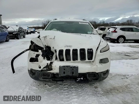 2015 Jeep Cherokee Latitude with VIN 1C4PJMCB8FW515186, listed as a Copart auction lot 44016125 with 165,357 mi miles and Non Repairable. Bid and sale history available at carsss.com. Image 12.
