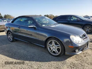 2008 Mercedes-Benz CLK 550 with VIN WDBTK72F08T098103, listed as a Copart auction lot 80053444 with 132,212 mi miles and Clean Title. Bid and sale history available at DreamBid. Image 4.