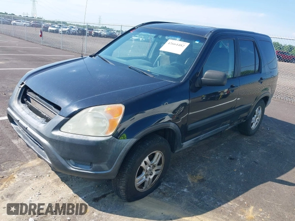 2002 Honda CR-V EX with VIN JHLRD78812C038467, listed as a IAAI auction lot 42664482 with 367,609 mi miles and . Bid and sale history available at DreamBid. Image 2.