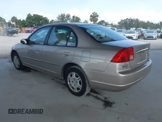 2002 Honda Civic LX with VIN 1HGES16502L027114, listed as a IAAI auction lot 42189609 with 200,417 mi miles and . Bid and sale history available at DreamBid. Image 3.