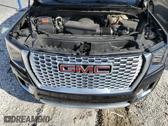 2023 GMC Yukon XL Denali with VIN 1GKS1JKL6PR342758, listed as a Copart auction lot 87909695 with 48,188 mi miles and Clean Title. Bid and sale history available at carsss.com. Image 12.