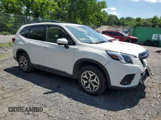 2024 Subaru Forester Premium with VIN JF2SKADC8RH429514, listed as a Copart auction lot 62229835 with 18,696 mi miles and Salvage title. Bid and sale history available at DreamBid. Image 4.