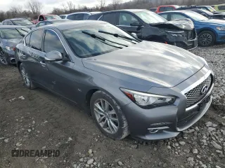 2017 Infiniti Q50 3.0t Signature Edition with VIN JN1EV7AR4HM837063, listed as a Copart auction lot 82882464 with 101,291 mi miles and Salvage Title. Bid and sale history available at carsss.com. Image 4.