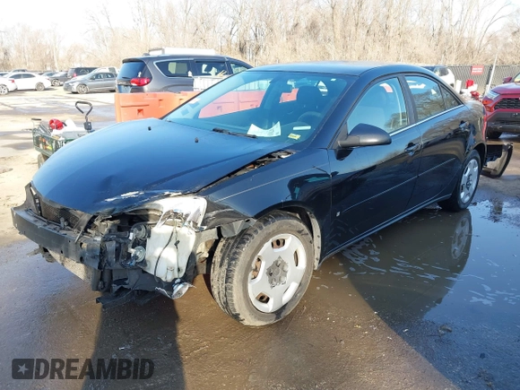 2007 Pontiac G6 1SV Value Leader with VIN 1G2ZF58BX74215675, listed as a IAAI auction lot 41781039 with 131,518 mi miles. Bid and sale history available at carsss.com. Image 2.